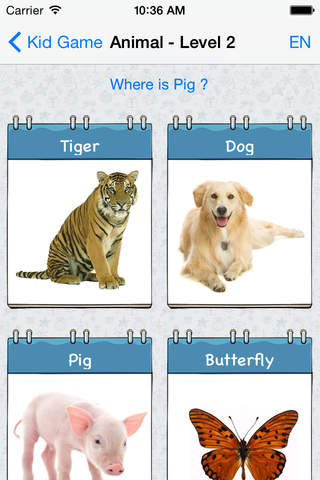 Kid Game - Flashcards - náhled