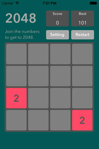 2048简体中文版 - 基于《1024》和《小3传奇》玩法而成的数字游戏 - náhled