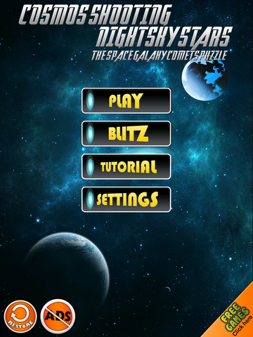 Cosmos Shooting Night Sky Stars - the space galaxy comets puzzle - Free screenshot 6