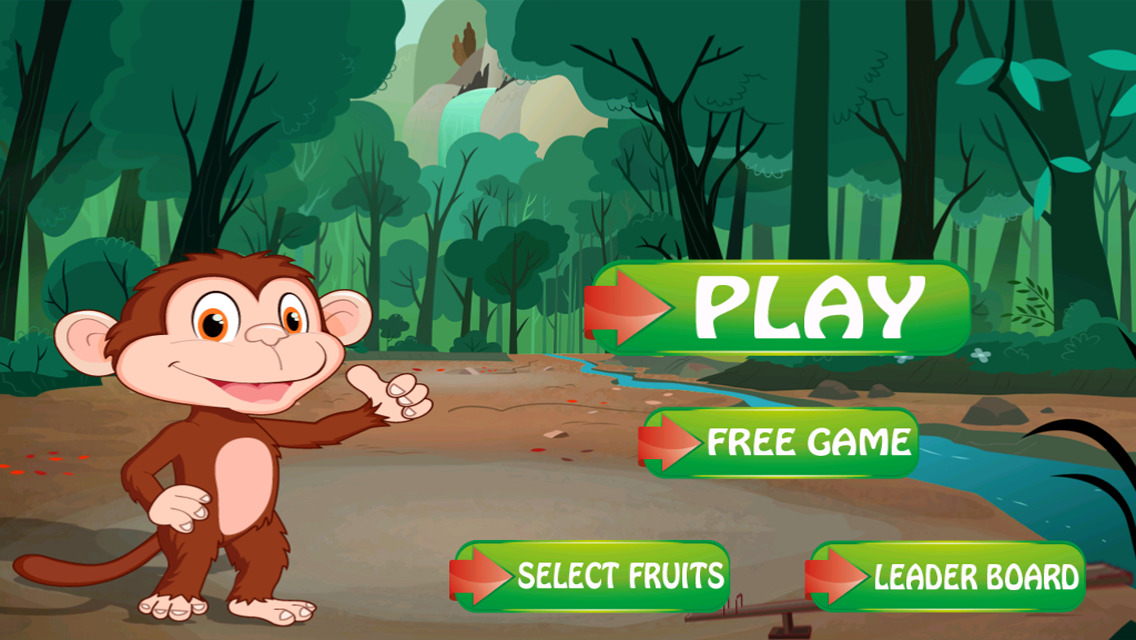 App Shopper: A Jungle Monkey Jumper - Fruit Catching Game (Games)