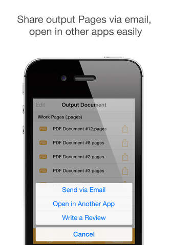 PDF to Pages - Convert PDF file to iWork Pages - náhled