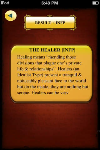 Profile Me - a quick Personality Test based on Res - náhled