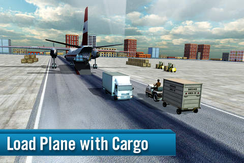 Airplane Cargo Truck Sim 3D - náhled