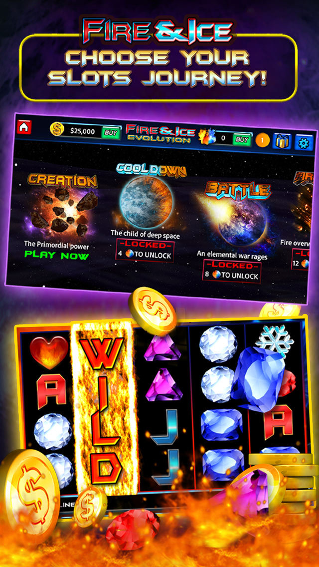 Fire and Ice Slots | Free Slot Machine Games screenshot 2