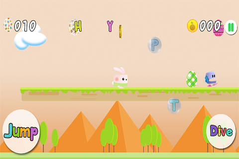 Easter Egg Bunny Runner - náhled