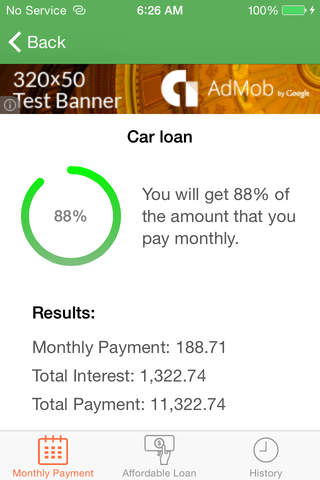 Loans Calculator and Manager - náhled