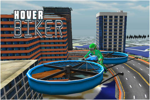 Hover Biker ( 3D Simulation Game ) - náhled