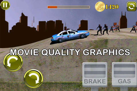 3D Earn Respect Evil Zombies Die - Go Monster Car  - náhled