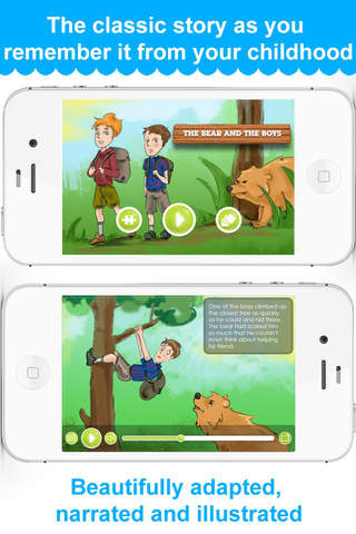 The Bear and the Boys - Narrated classic fairy tal - náhled