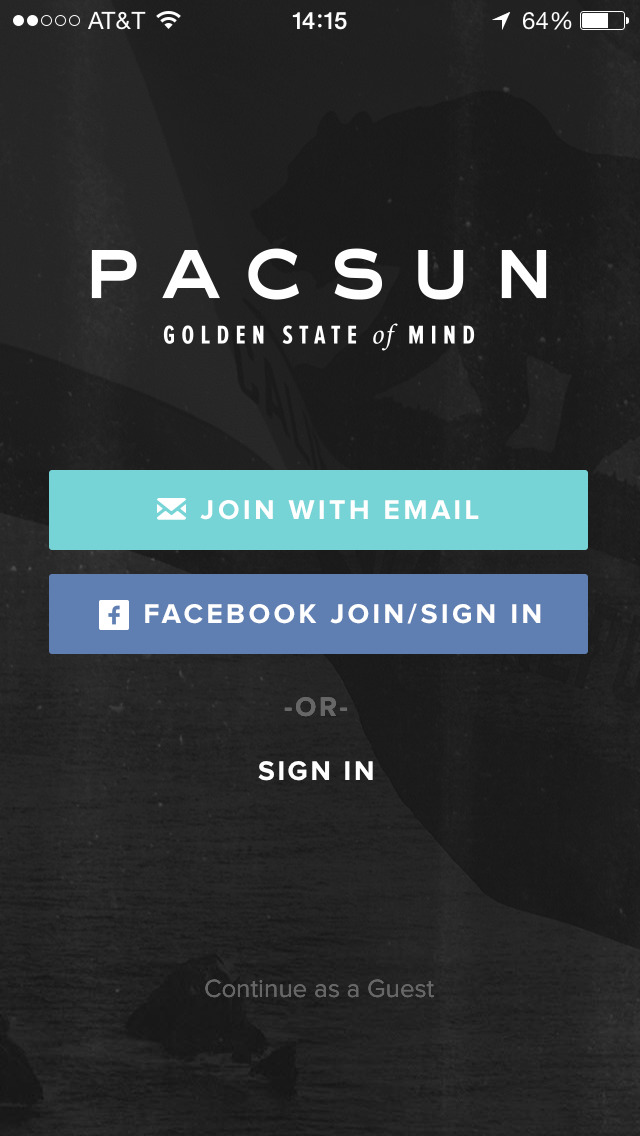 PacSun screenshot 1