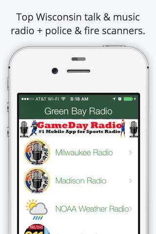 Green Bay GameDay Live Radio – Packers & Bucks Edi - náhled