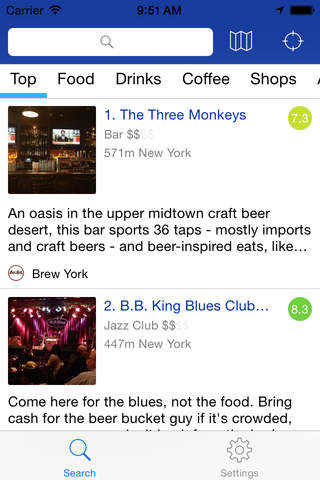 Bestplaces for Foursquare - visit great places in  - náhled