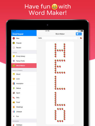 Emoji Keypad for Messenger - Free Emojis Keyboard, Stickers, Emoticons & Fonts for Your Messages screenshot 9