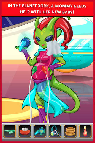 Alien Mommy New Baby Doctor - mommy's newborn baby - náhled