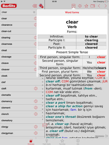 Turkish - English Berlitz Standard Dictionary screenshot 10