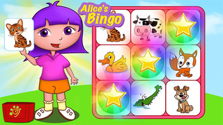 English flashcards bingo game screenshot 1