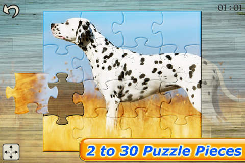 Dog Puzzles - Jigsaw Puzzle Game for Kids with Rea - náhled