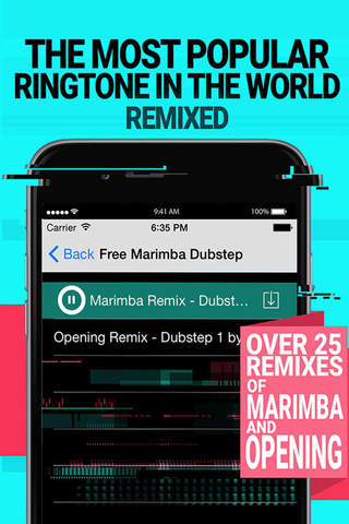 Marimba Remixed Ringtones for iPhone - náhled