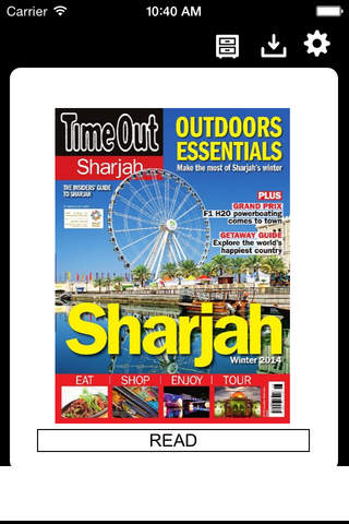 Time Out Sharjah Magazine - náhled