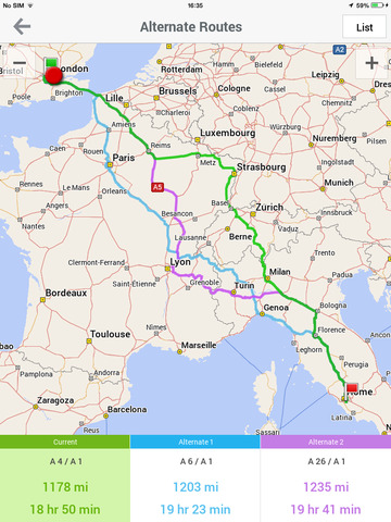 CoPilot Western Europe - Offline Sat-Nav & Maps screenshot 7