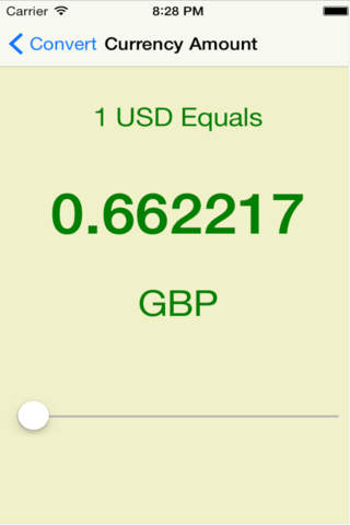 MyCurrencyConversion - náhled