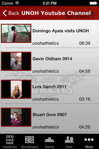 UNOH Racers - náhled