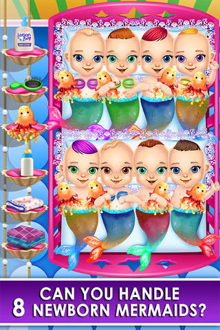 Mommy's Octuplets Newborn Babies - My Mermaid Baby - náhled