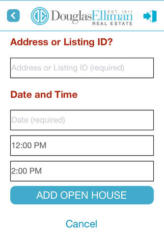 Douglas Elliman Open House - náhled