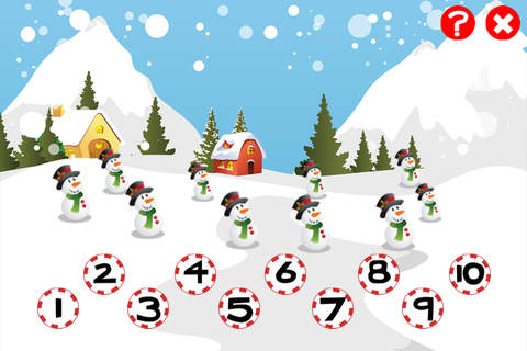 A Christmas Counting Game for Children: Learn to C - náhled