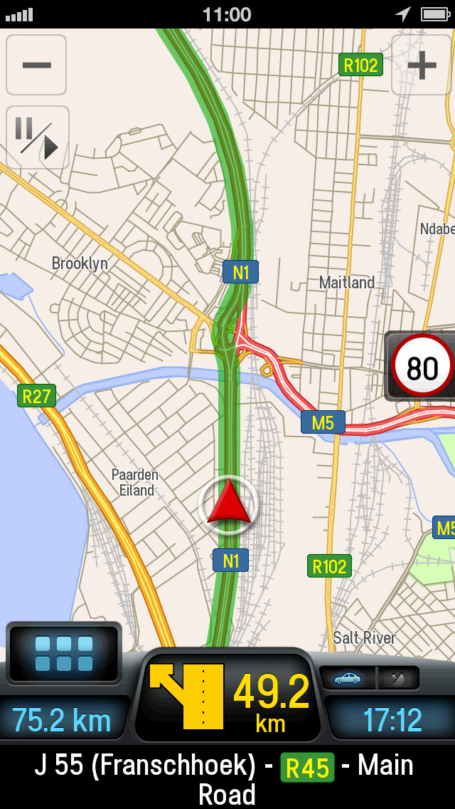 CoPilot Southern Africa - Offline GPS Navigation screenshot 5