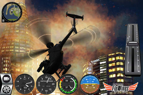 Helicopter Simulator Game Free 2016 - Pilot Career - náhled