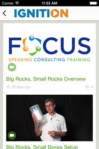 Ignition by FOCUS Training - náhled