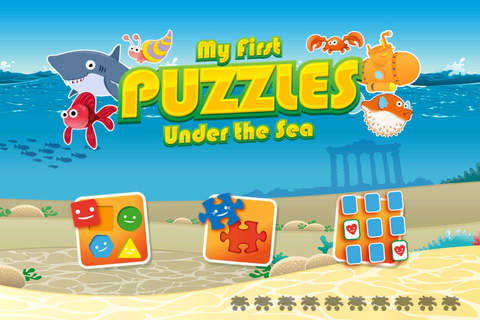 My first jigsaw Puzzles : Animals under the sea [F - náhled