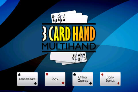 MultiHand - 3 Card Hand - náhled