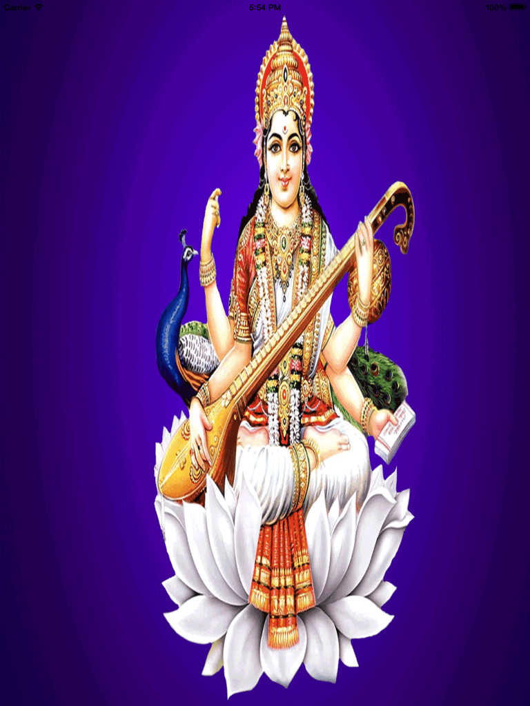 App Shopper: Saraswati Maa Aarti - Goddess of Knoweledge (Entertainment)