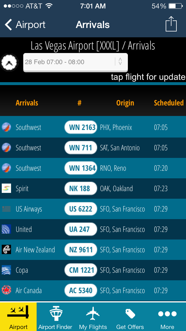 Las Vegas Airport Pro (LAS) + Flight Tracker screenshot 3
