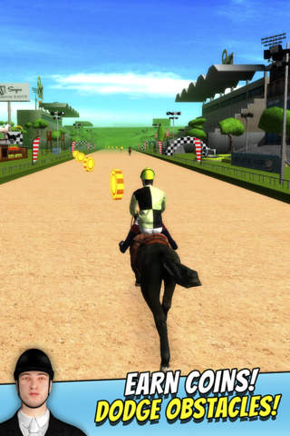 Horse Trail Riding Free - 3D Horseracing Jumping S - náhled