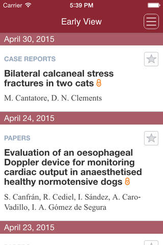 Journal of Small Animal Practice - náhled