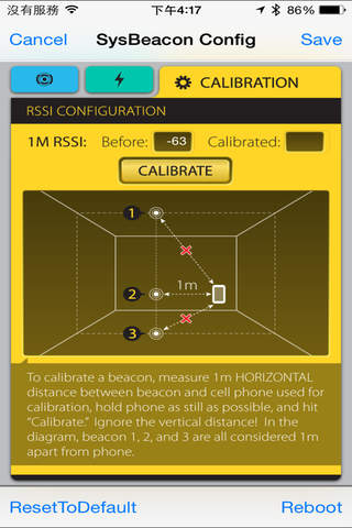 Sys BeaconWriter - náhled