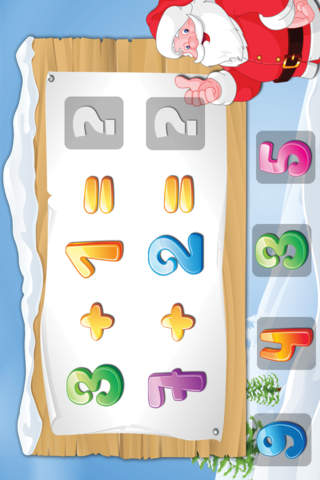 Math with Santa Free - Kids Learn Numbers, Additio - náhled