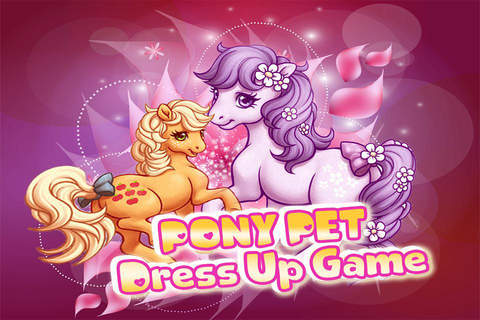 Little Magical Baby Pony Dress up - Fantasy Pet Ga - náhled