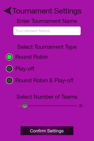 Ultimate Tournament Creator - náhled