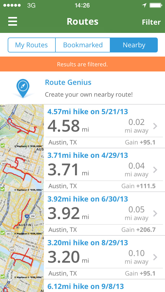 Variante Orador Cubeta Map My Hike by Under Armour | Apps | 148Apps