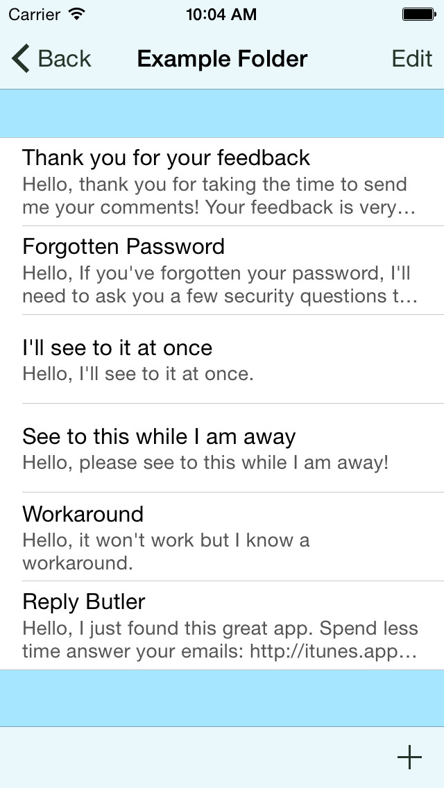 Reply Butler - Text Snippets for Customer Support screenshot 2