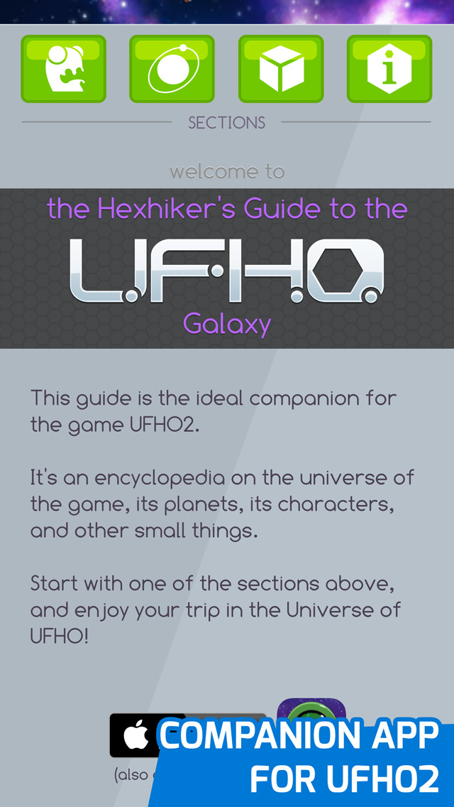 The Hexhiker's Guide to the UFHO Galaxy screenshot 1
