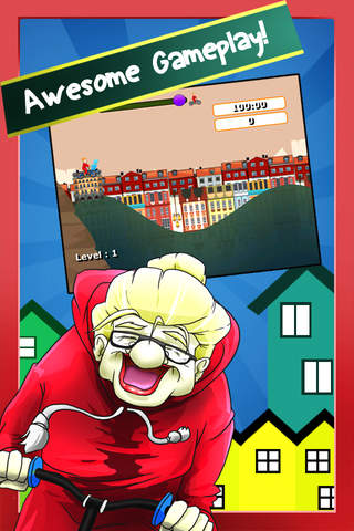 BMX Granny Expert: Street Biker Rush - náhled