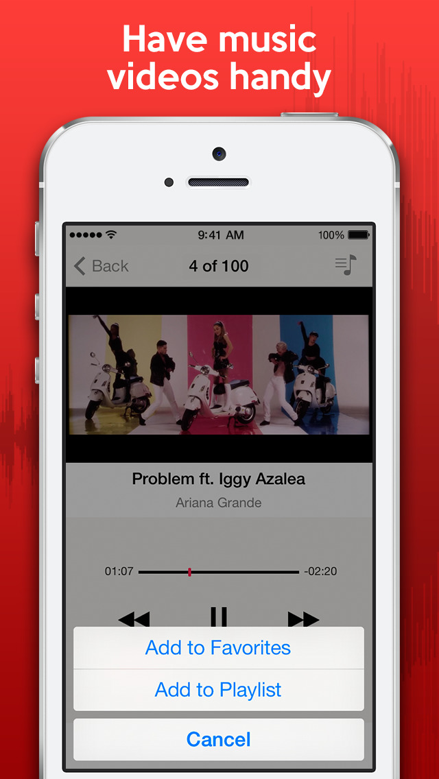 Watch & Listen - Best media player for YouTube music, videos, and clips screenshot 4