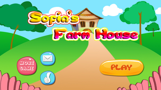 Anna's animals farm house - (Happy Box)free english learning toddler games screenshot 1