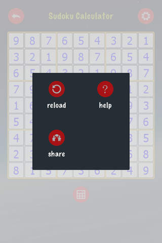 Sudoku Calculator - náhled