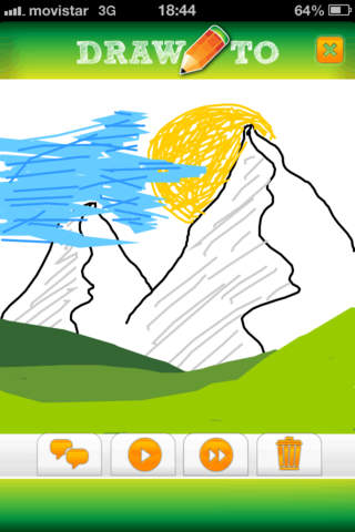 DrawTo - Send and receive drawings seeing as they  - náhled